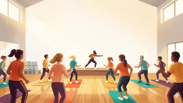 Chair-based exercise class