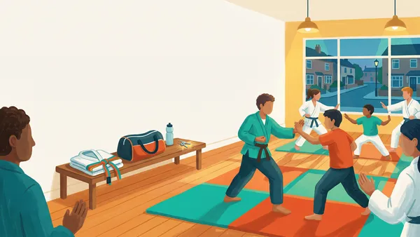 Family martial arts taster session