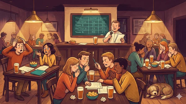 Pub Quiz and Socialising